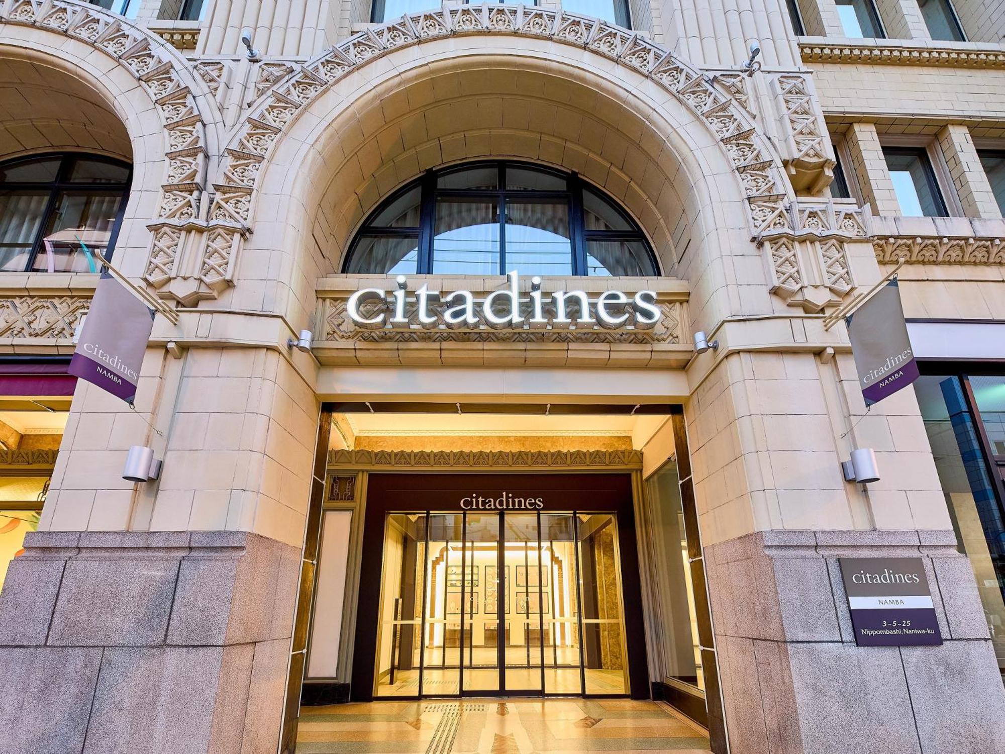 Citadines Namba Osaka Hotel Exterior foto